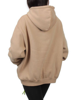 2616 BEIGE Толстовка женская (85% хлопок, 10% полиэстер, 5% спандекс) - Fashion фото 6