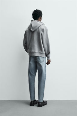 JEANS SLIM TAPERED FIT / Azul medio - Zara фото 3