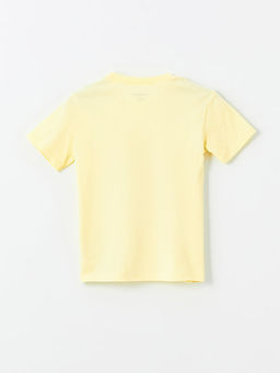 Bisiklet Yaka K?sa Kollu Bask?l? Erkek Bebek Ti??rt - Waikiki фото 2