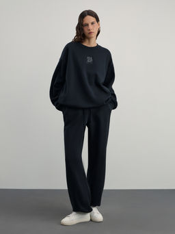 Свитшот с принтом / Zarina  фото 2