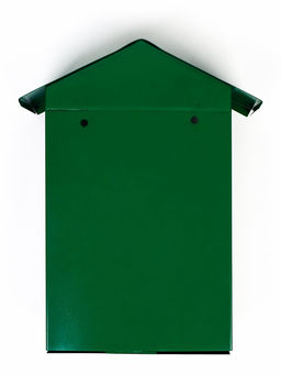 Ящик почтовый с замком, вертикальный "Филин", зеленый