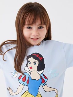 Bisiklet Yaka Pamuk Prenses Bask?l? K?z Bebek Sweatshirt - Waikiki фото 2