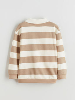Polo Yaka Erkek ?ocuk Sweatshirt