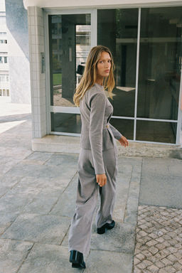 TWILL TROUSERS WITH BUTTONS - Zara фото 3