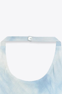 HALTER TIE-DYE DRESS - Zara фото 11