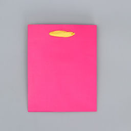 Пакет подарочный двухцветный Жёлтый-розовый, S 12 х 15 х 5.5 см - Дарите счастье фото 5