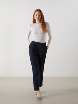 Beli Lastikli Kad?n Pantolon