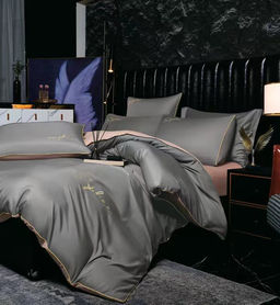 КПБ Candies однотонный с вышивкой на резинке по кругу CANOVR009 2 спальный