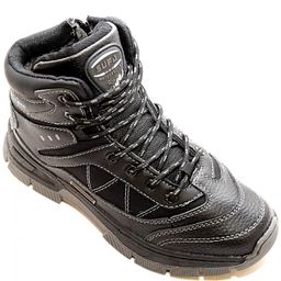 Ботинки на меху 6811-1 черн