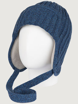 Шапка 11з51326 синий меланж