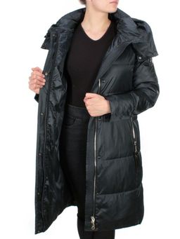9110 INK BLUE Пальто зимнее женское FLOWERROVE (200 гр. холлофайбера) - Fashion фото 9
