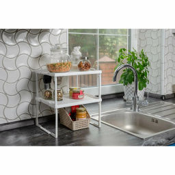 Подставка органайзер Лофт 300х195х170 (белый) 750006 Виолет  фото 3