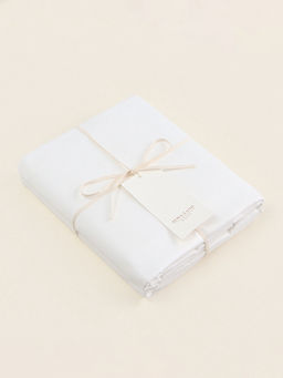 Простыня на резинке 3-спальная SL Home Natural color, 90200+30 см, сатин - Sima-land home фото 5