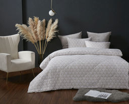 Комплект с одеялом Матео (капучино платина) АВС Cotton