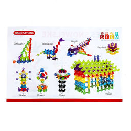 Конструктор обучающий Снежинки, 80 деталей - Simaland фото 3