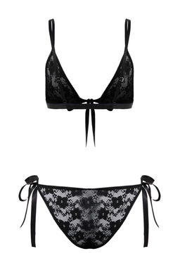 Siyah Dantel Kaps?z Ic Camas?r? Tak?m? THMSS26CC00032 - Trendyolmilla фото 2