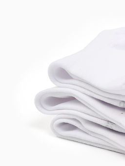 Носки мужские спортивные с компрессией, набор 3 пары Resport, размер 46-47, белые