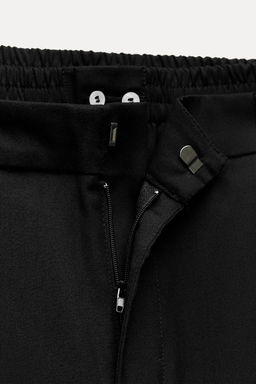 PINSTRIPE TROUSERS WITH BOXER DETAIL - Zara фото 15