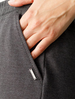 Брюки из облегченного футера с эластаном - Vilatte фото 2