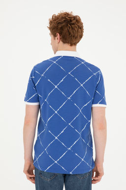 Мужская синяя футболка - U.s. polo assn фото 5