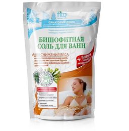 Соль для ванн Бишофитная Для снижения веса 500г+30г пакетик с травами в подарок