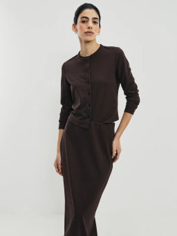 Юбка миди с люрексом / Zarina