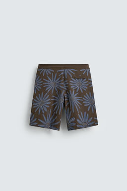 BA?ADOR LARGO ESTAMPADO FLORAL / Marr?n - Zara фото 2