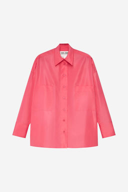 CAMISA BOLSILLOS - THE ITEM ZARA WOMAN / Rosa  фото 6