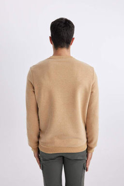 Толстовка обычного кроя с круглым вырезом - Defacto фото 8