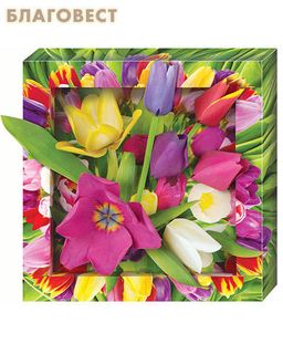 Набор для создания объемной картины "Тюльпаны"