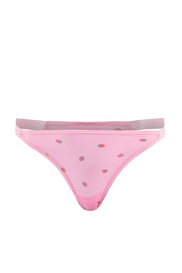 Siyah-Cok Renkli 3lu Tul Cilek Bask?l? Tanga Kulot THMSS26KU00015