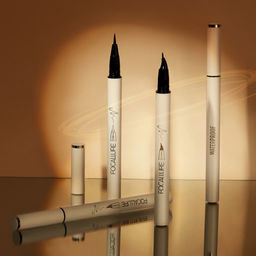 FOCALLURE Подводка для век с изогнутым аппликатором Lasting Waterproof Liquid Eyeliner тон C02 т.кор  фото 5