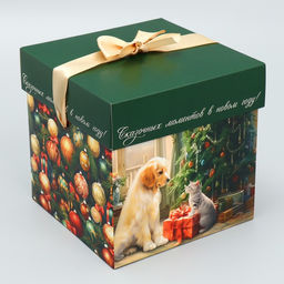 Коробка складная Сказочных моментов, 15 15 15 см