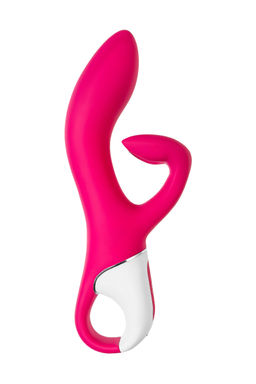 Нереалистичный вибратор Satisfyer Embrace me, силикон, красный  фото 4