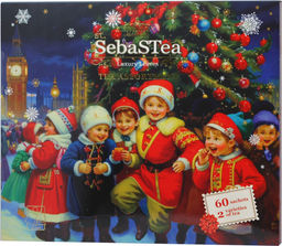 SebaSTea. Новый год. Ассорти Дети у ёлки карт.упаковка, 60 пак.