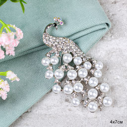 Брошь Павлин / GM347 /уп 24/ - ГалеонТрейд фото 5