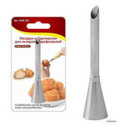 Насадка кондитерская для эклеров и профитролей / DA8-168 /уп 12/144/ - Галеонтрейд фото 3