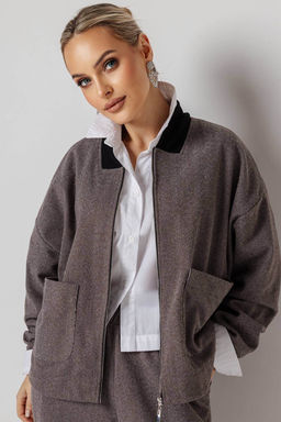 Жакет женский 4473/02/Коричневый