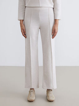 Beli Lastikli Kad?n Triko Pantolon