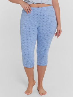 Пижама женская голубая с принтом Find the dream - Mark formelle фото 3