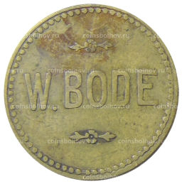 Жетон W.Bode Германия