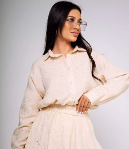 Костюм #БШ2300, бежевый