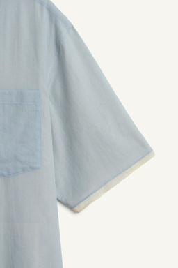 DBL LYR SHRT / Azul claro - Zara фото 8