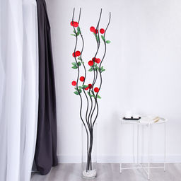 Сухоцвет набор 5 штук 150 см / GT-165 /уп 100/белый - ГалеонТрейд фото 3