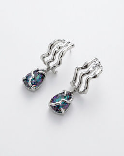 Стильные серьги