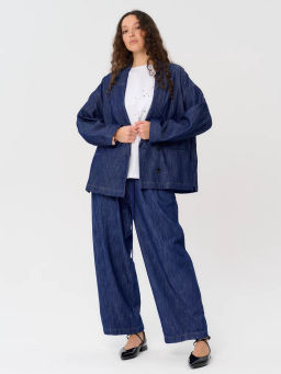 Пиджак женский 12421-64010 blue - Eleganzza фото 5