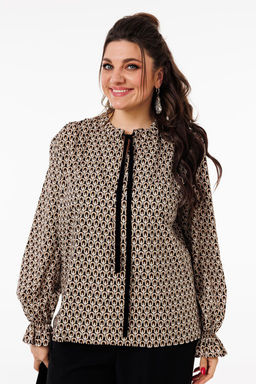 Блуза ANELLI 1281 сирокко  фото 6