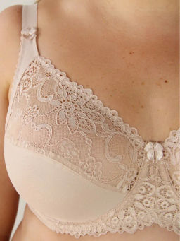 Бюстгальтер Misstyle 2504 Серебристый пион