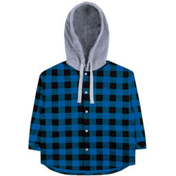 Рубашка футер 2х нитка начёс 1570310109 - Youlala фото 5