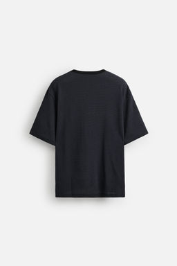 STRIPED JACQUARD T-SHIRT - Zara фото 8
